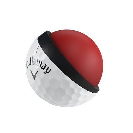 Callaway chrome soft golfbal met logo