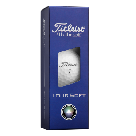 Titleist Tour soft golfballen met logo bedrukken