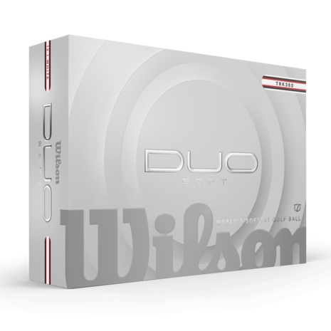 Wilson Duosoft Track 360 rood golfballen