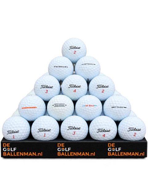 Titleist golfballen mix lakeballs