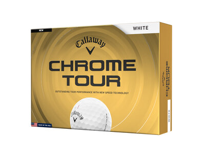 Callaway Chrome Tour Golf Balls with Logo