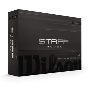 Wilson Staff model golf balls printed with logo