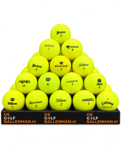 50 Yellow Golf Balls
