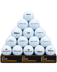 Wilson Golf Balls Mix - Mix of 50 Lakeballs